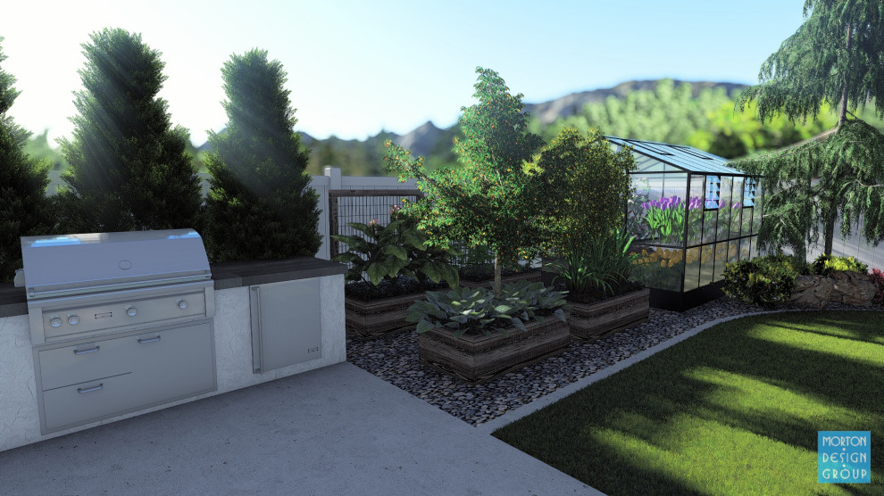 Boudreaux - Yard Makeover - Dry Creek Ranch, Boise, Idaho