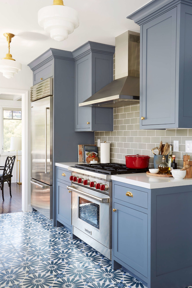 Example of an eclectic home design design in San Francisco
