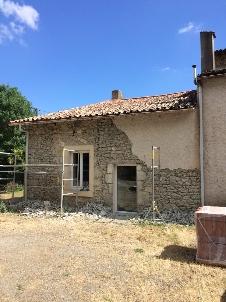 Réfection de la couverture et d'une partie des façades