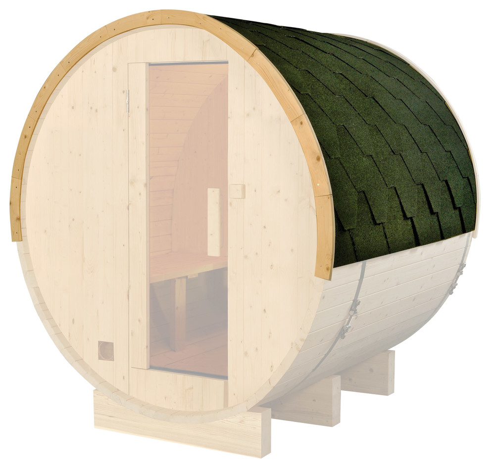 Aleko Shingle Bitumen Sauna Roof Set for Sauna Contemporary Saunas