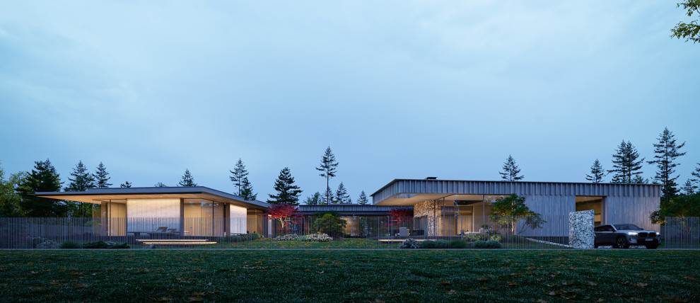 Introspective House рядом с Национальным парком «Лосиный Остров».