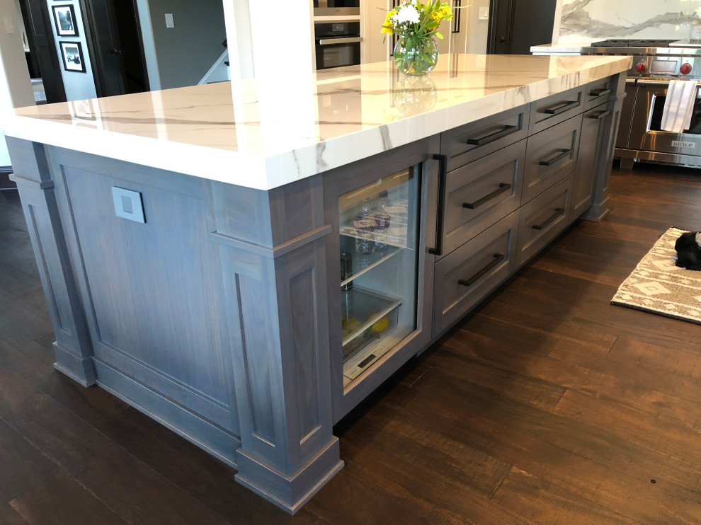 Kitchen - transitional kitchen idea in Chicago