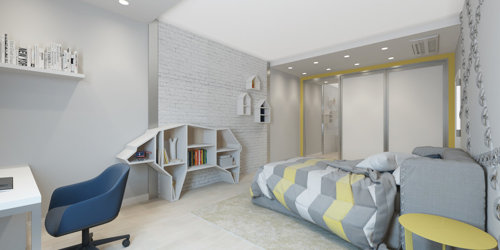 детская комната сына - школьника