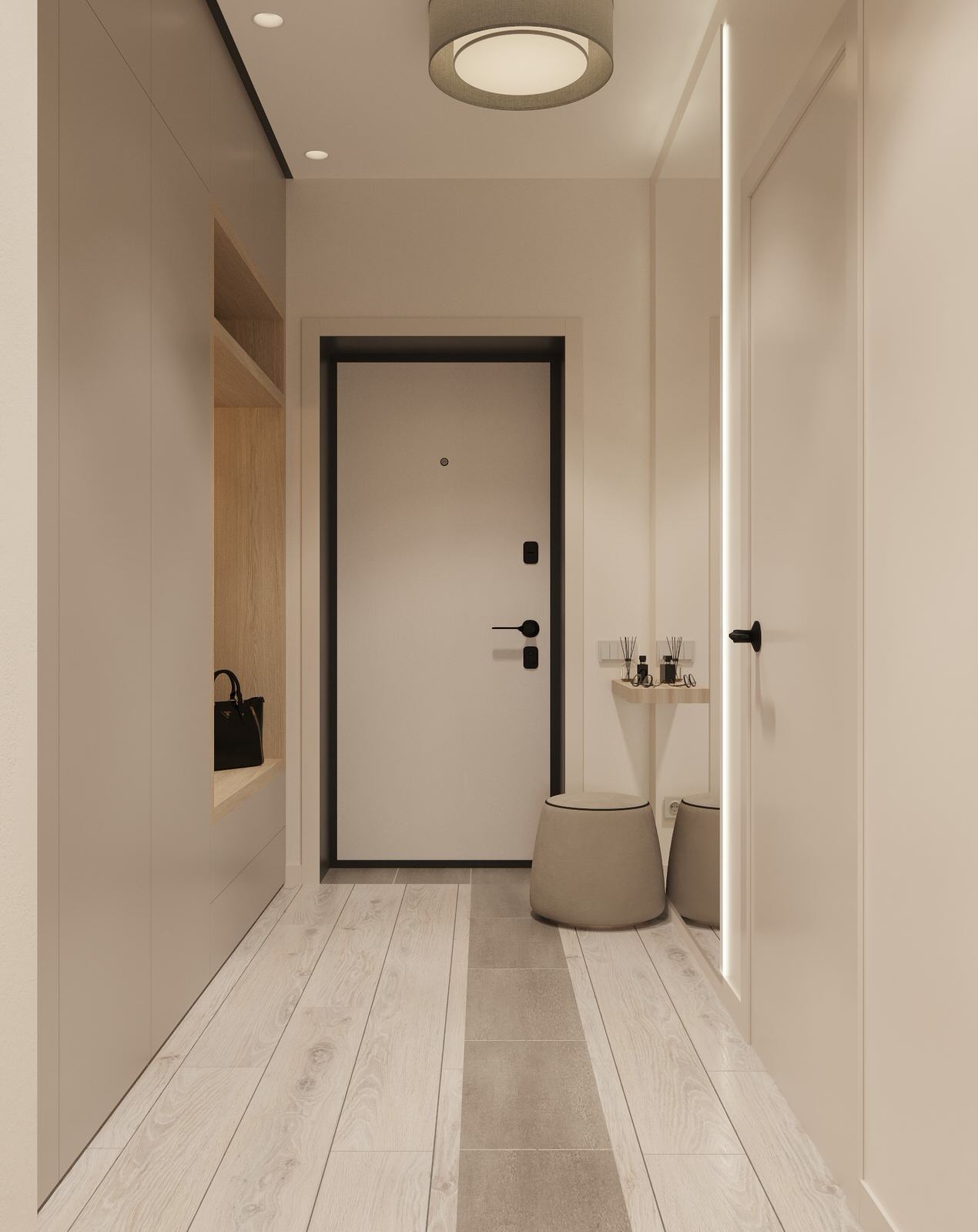 Проект квартиры, площадью 88 кв. м в п. Ганино