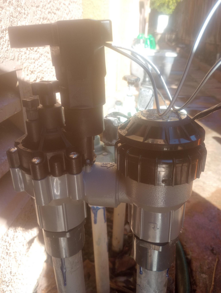 Irrigation valve replacement and sprinkler tune-up