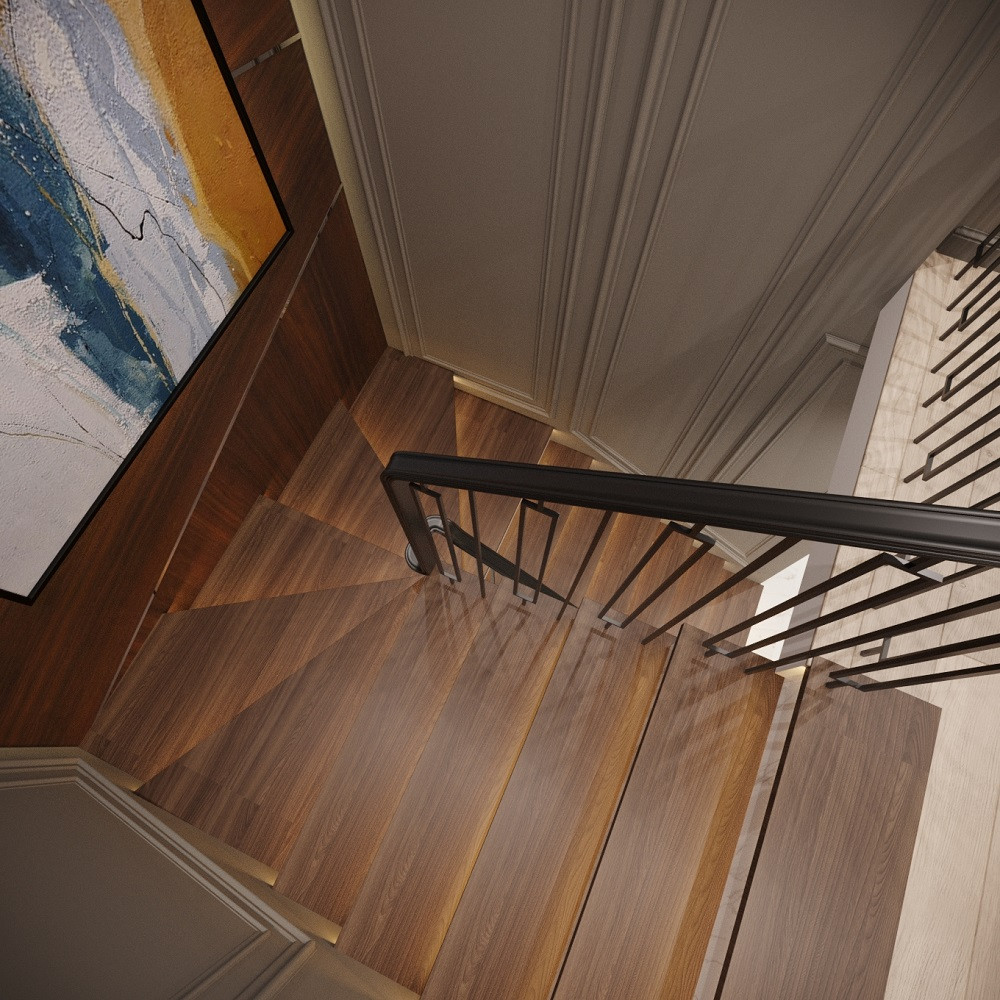 Дизайн-проект двухуровневой квартиры в Севастополе