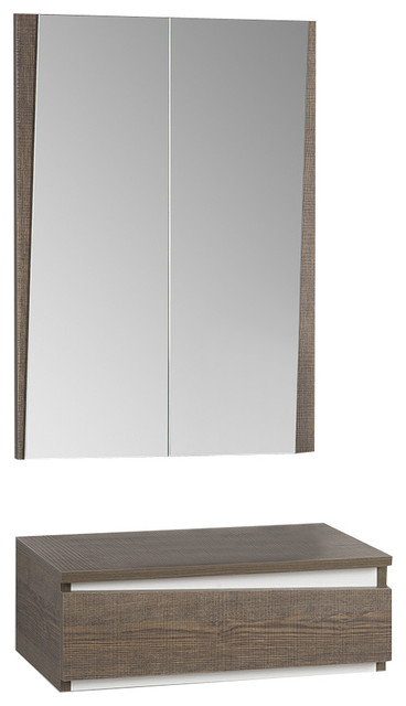 Tundra 2-Piece Console and Mirror Set