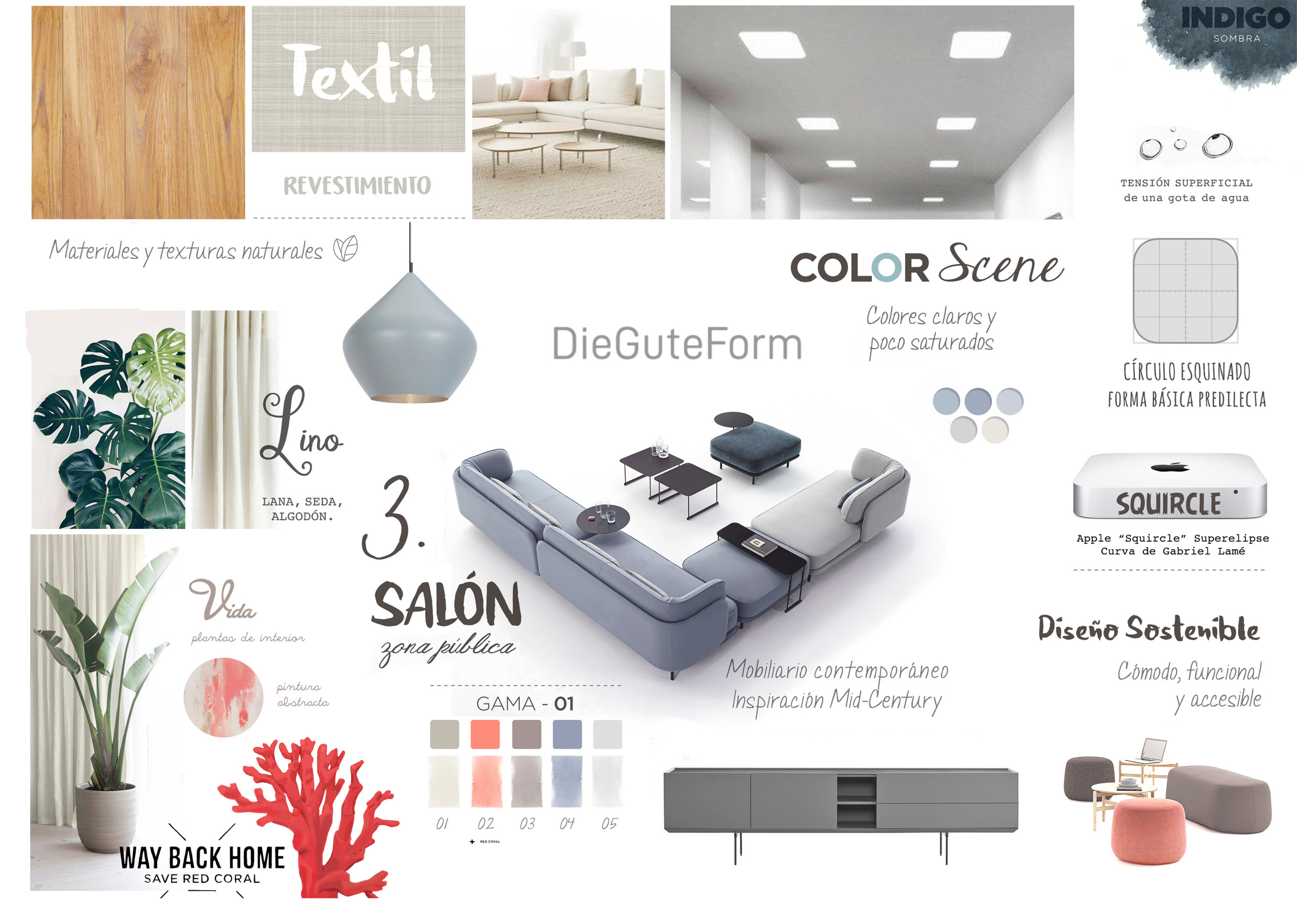 Mood Board Salón