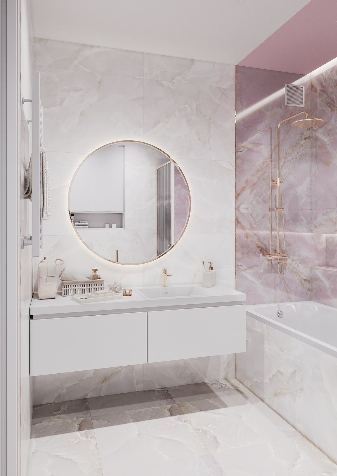 Дизайн-проект яркой квартиры 65 кв.м в современном стиле