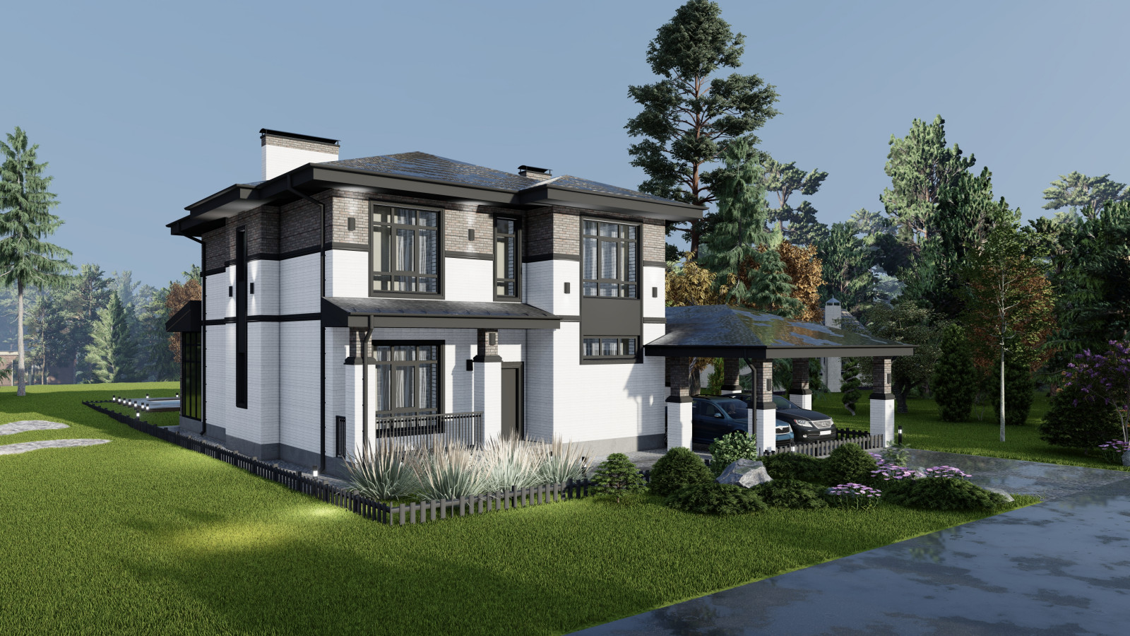 Дом в современном стиле