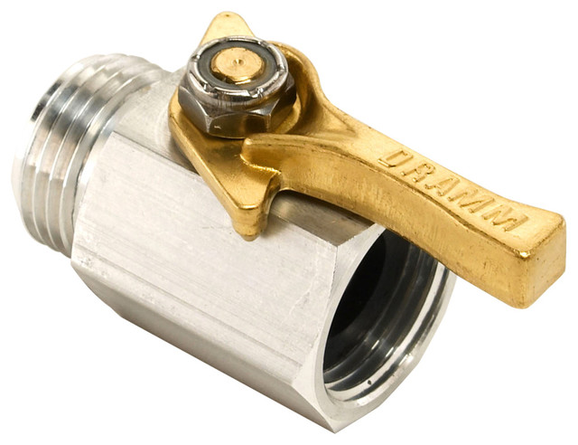 Dramm Aluminum Shut Off Valve Transitional Garden Hoses By Jensen Byrd Co Inc