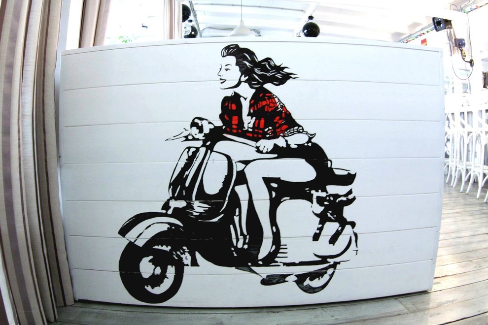 Оформление ресторана Funny Cabany, Москва