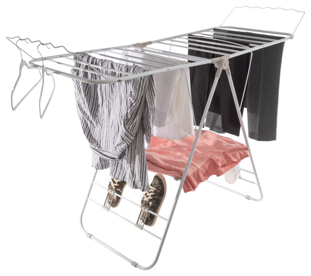 Clothes Drying Rack Indoor/Outdoor Portable Laundry Rack - Modern ...
