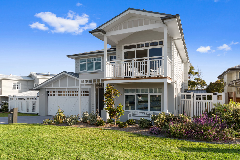Photo of a beach style exterior in Central Coast.