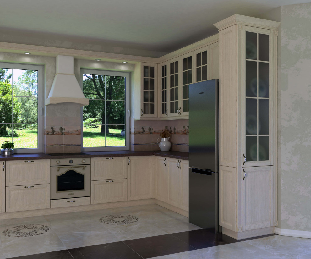 Кухня в загородном доме