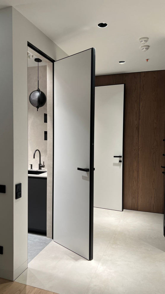 Фотосессия  - двери, мебель и перегородки в московской квартире