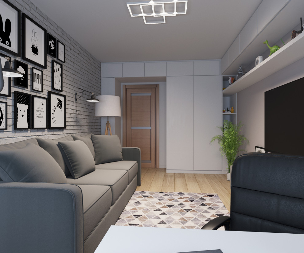 Детская с функцией гостиной комнаты