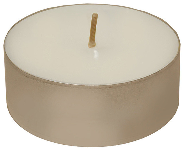Extra Large Tea Light Candles, Set of 24 Contemporary Candles by