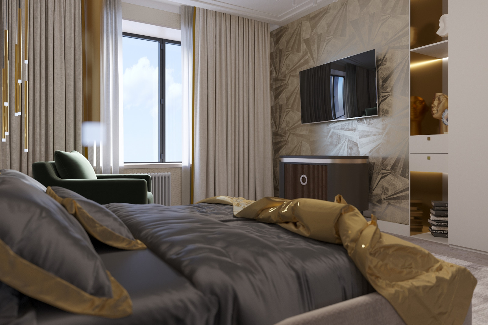 Неоклассика в ЖК СУББОТА Москва