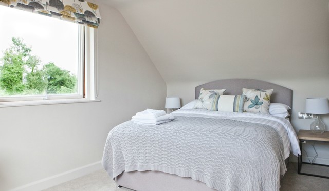 Finn Lough Lodges coastal-bedroom