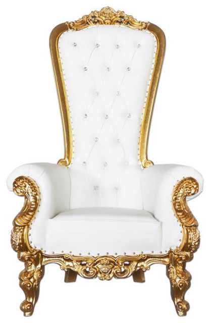 kyrie king throne chair victorian armchairs and accent chairs by infinity furniture inf kw 2019 houzz