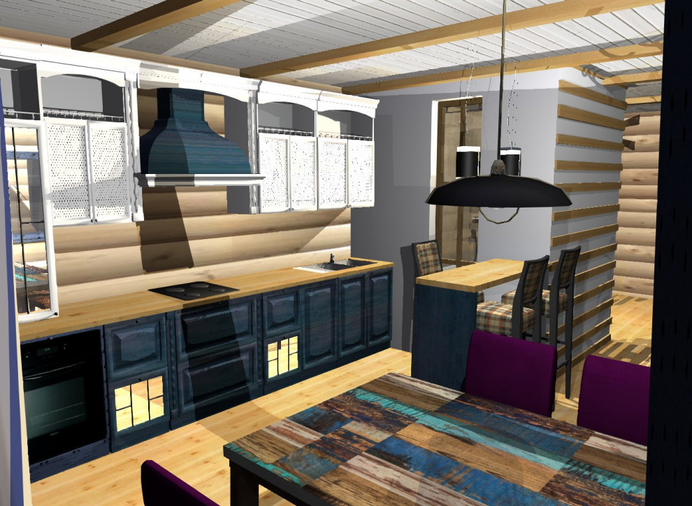 Дом из рубленного бревна