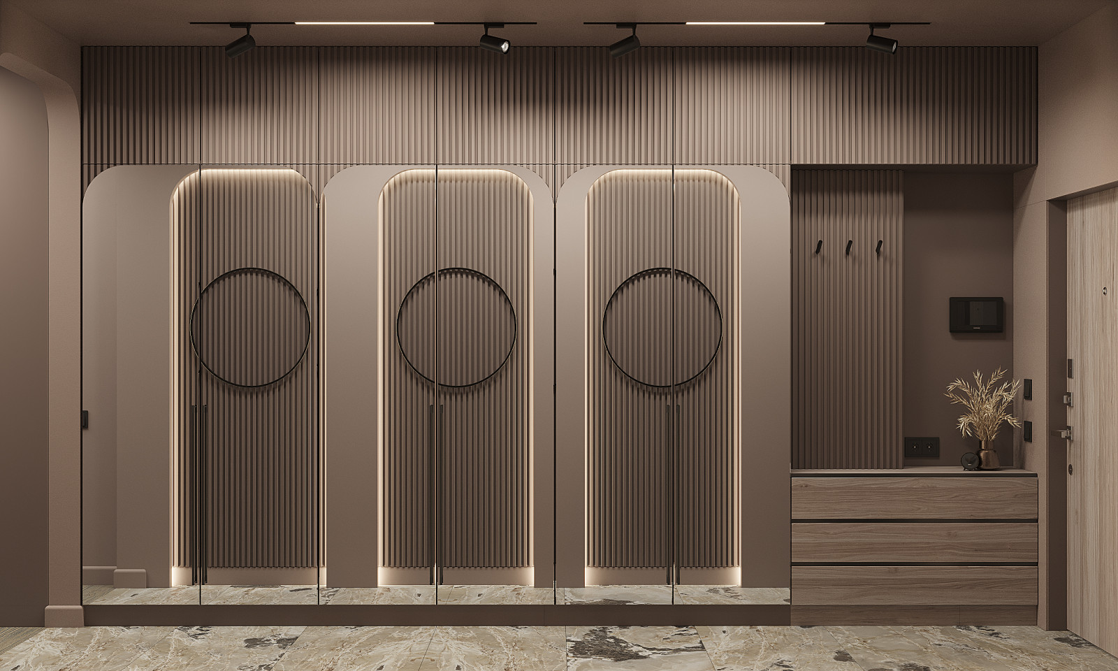 Современная квартира для стильного молодого человека