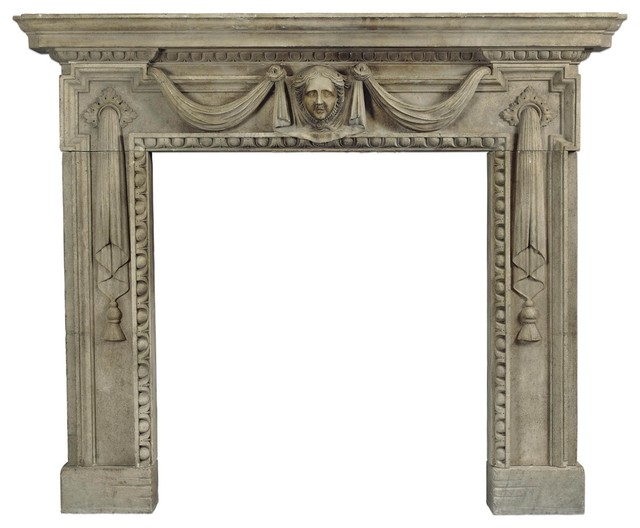 Antique Fireplaces out of Reclaimed Antique Stone (Mediterranean Style)