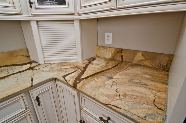 Wood Stone Granite Countertops Traditional Kitchen Dc Metro