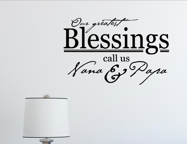 our greatest blessings call us nana and papa