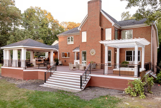 Outdoor Living - Ipe Deck american-traditional-terrace