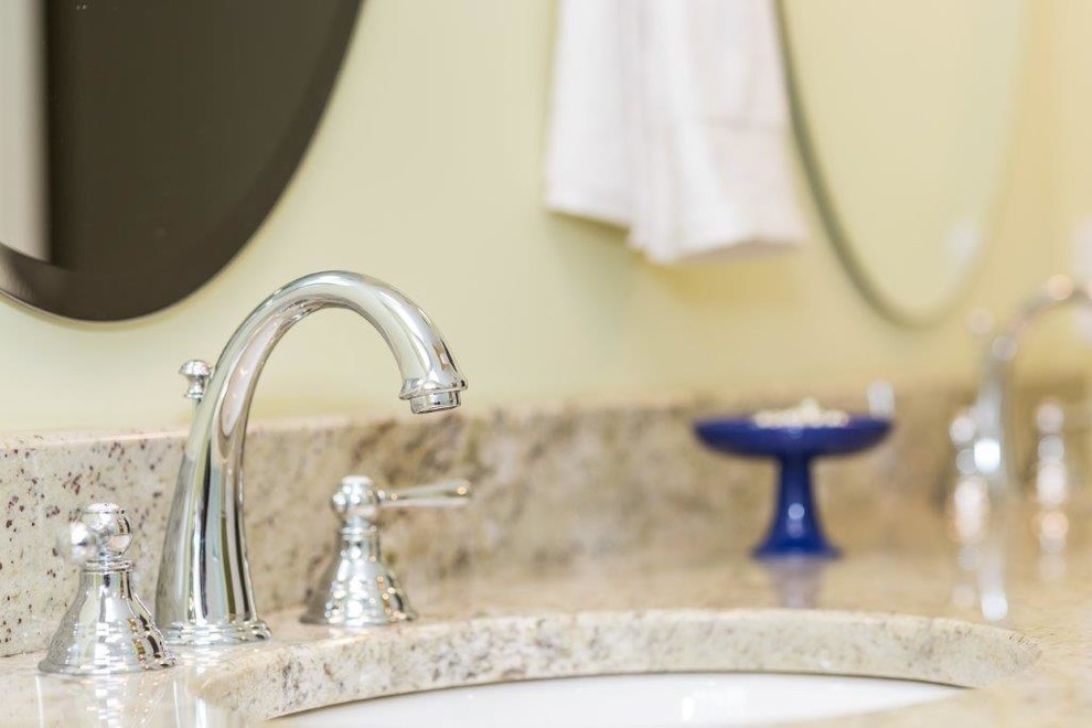 Inspiration for a transitional bathroom remodel in Boston