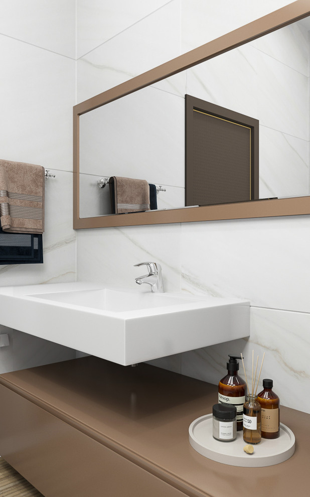 Ванная комната в стиле эколюкс