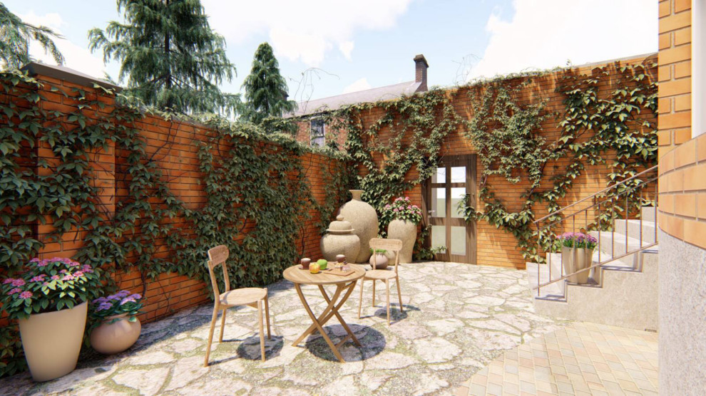 Сад у бассейна