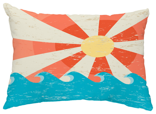 beachy outdoor pillows