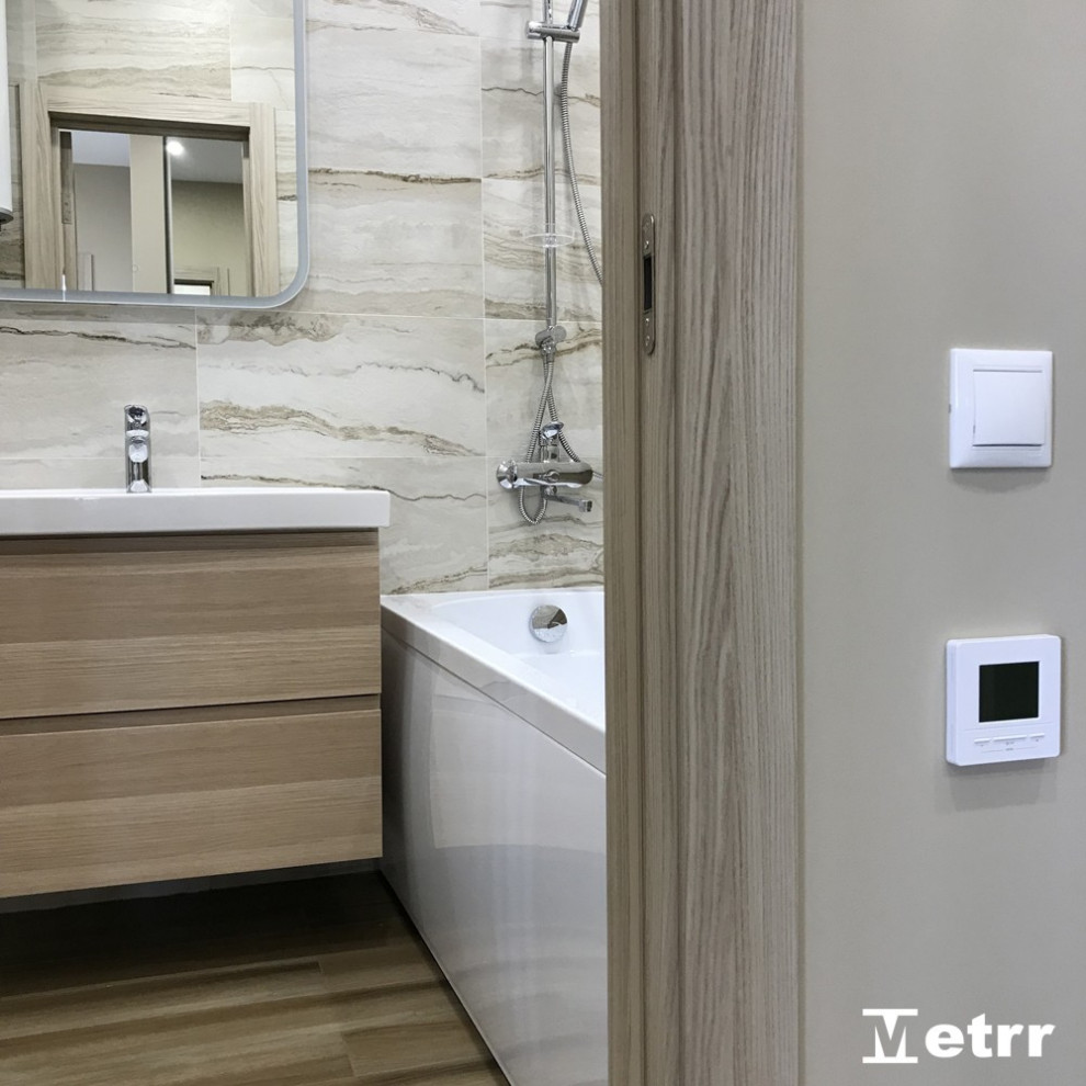 Ремонт двухкомнатной квартиры S=65m2 под ключ \\\\\\ ЖК Олимпия парк