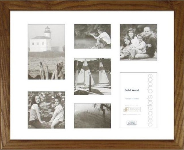 Timeless Frames Americana Collage Natural Oak Wall Frame Timeless Frames Americana Collage Natural Oak Wall Frame Transitional Picture By Unbeatable Inc