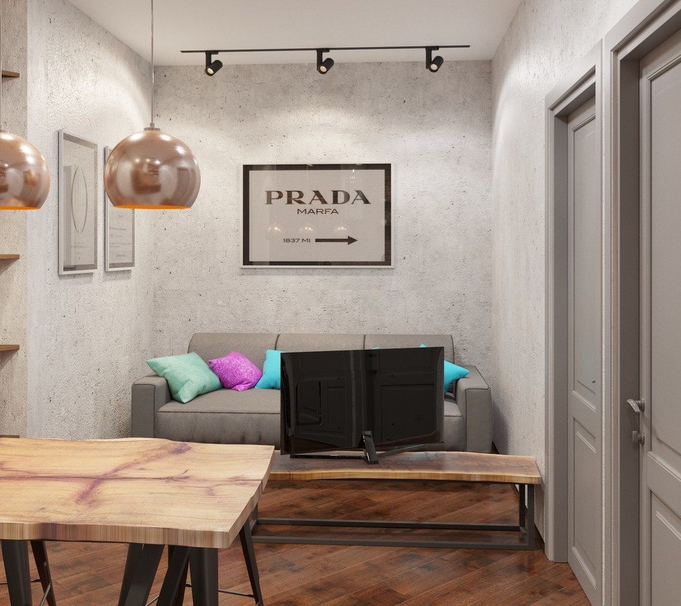 Квартира в стиле лофт для молодой семьи