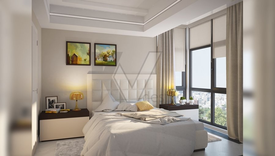 Дизайн трехкомнатной квартиры, Сколково Парк