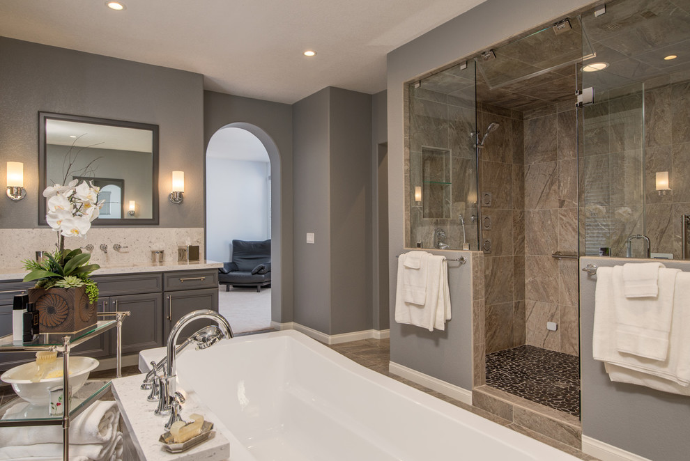 Carmel Valley Master Bath - Modern - Bathroom - San Diego - by Remodel ...