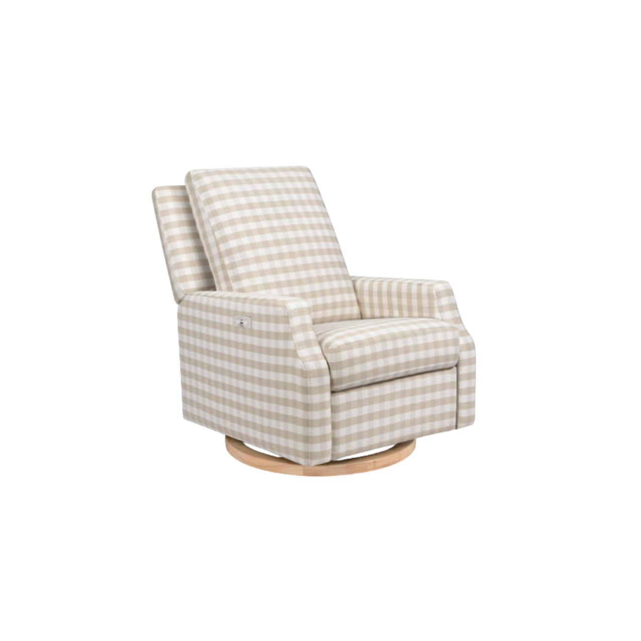 Retailer: Birch Lane | Crewe Electronic Recliner and Swivel Glider in Eco-Performance Fabric