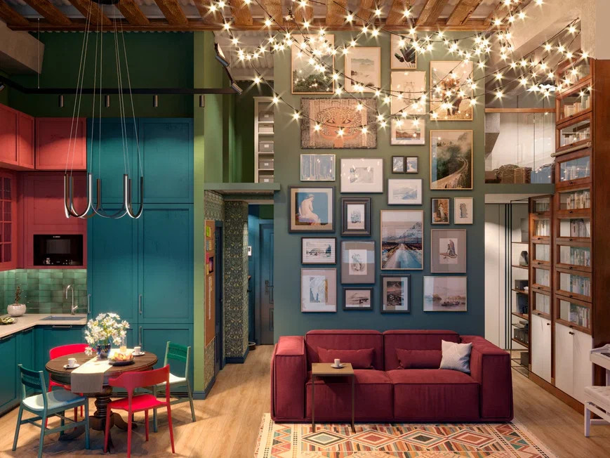 Ремонт квартиры для семьи из трех человек