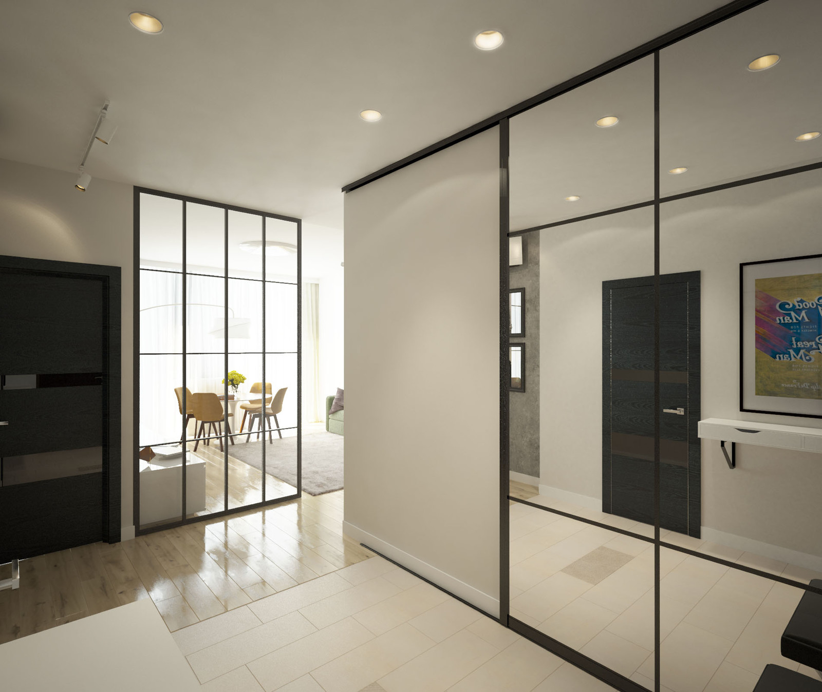 Проект квартиры 62м