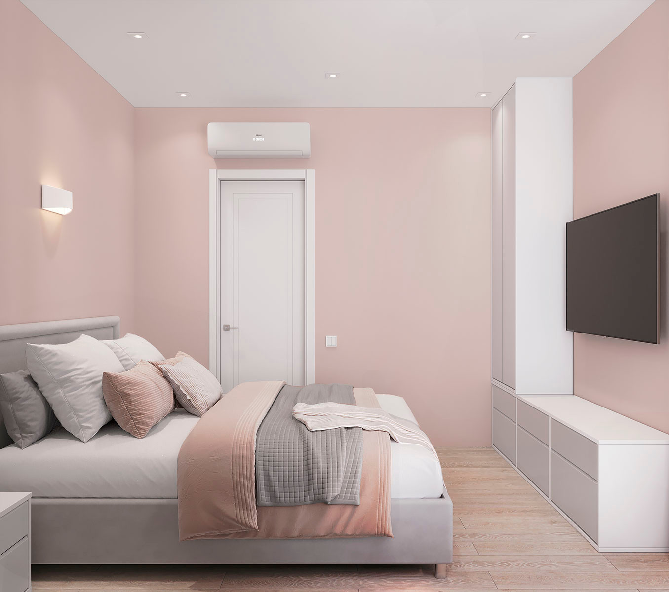 Проект "Персиковый минимализм"