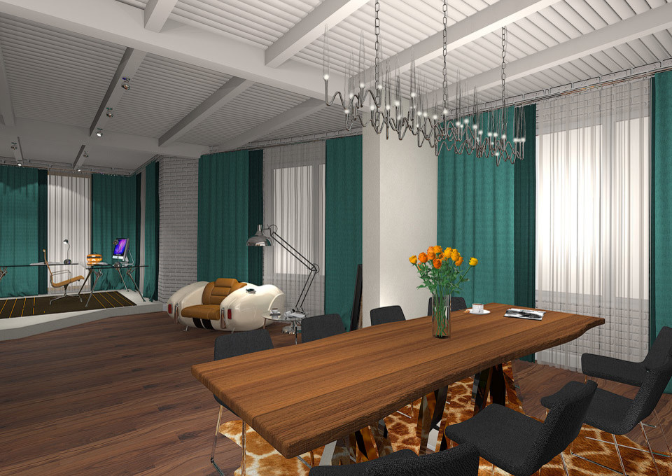 Дмитрий Гераскин. Дипломный проект "The loft is art"