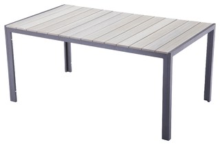 Olivia Contemporary Outdoor Dining Table Modern Garden Dining Patio Tables By Harms Import Vertriebs Gmbh Co Kg Houzz Uk