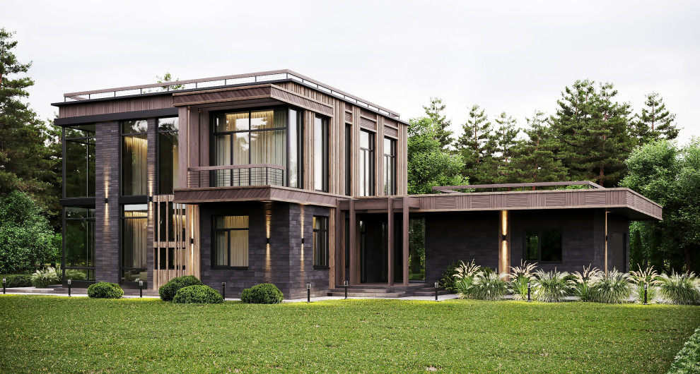 Современный коттедж в скандинавском стиле