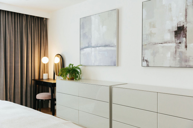 Calm & serene master bedroom suite fusion-bedroom