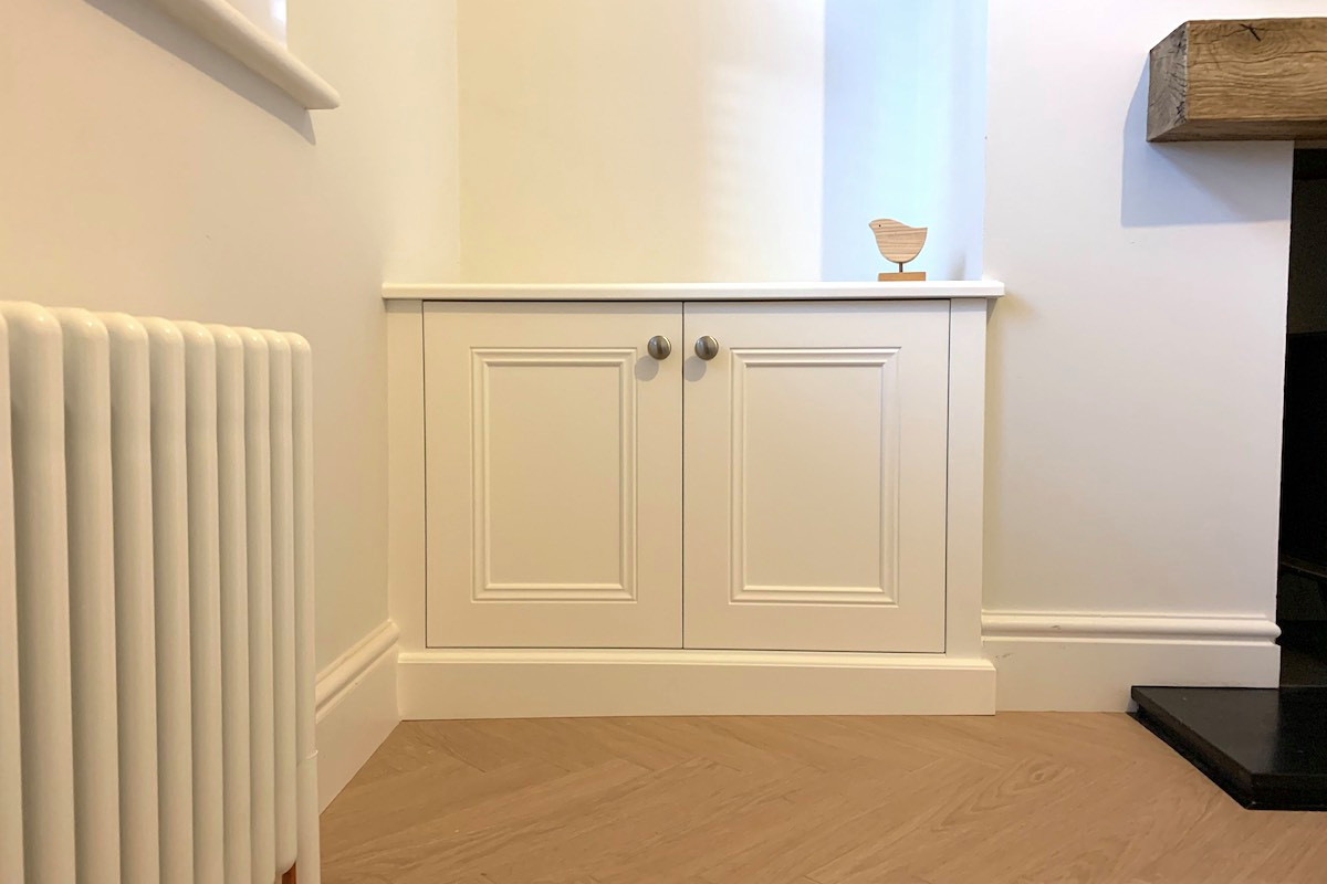 Classic Base Cabinet Fitted to a Sloping Floor