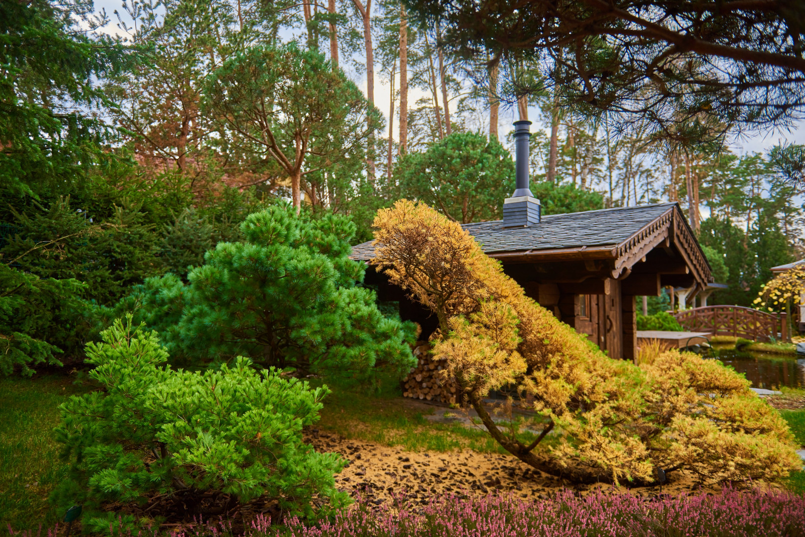 Сад в средиземноморском стиле в коттеджном поселке «Барвиха»